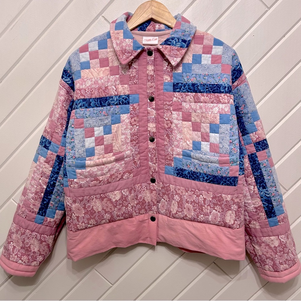 Handmade Upcycled Quilt Coat